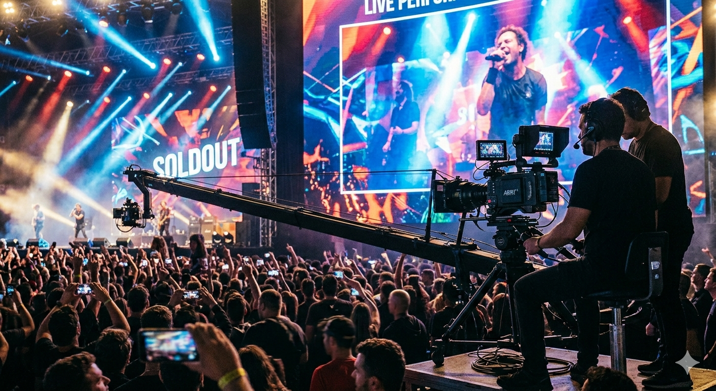 AEQ Produções Transmissão de show ao vivo